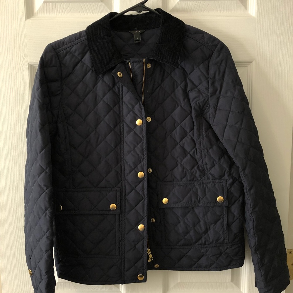 J. Crew quilted jacket
